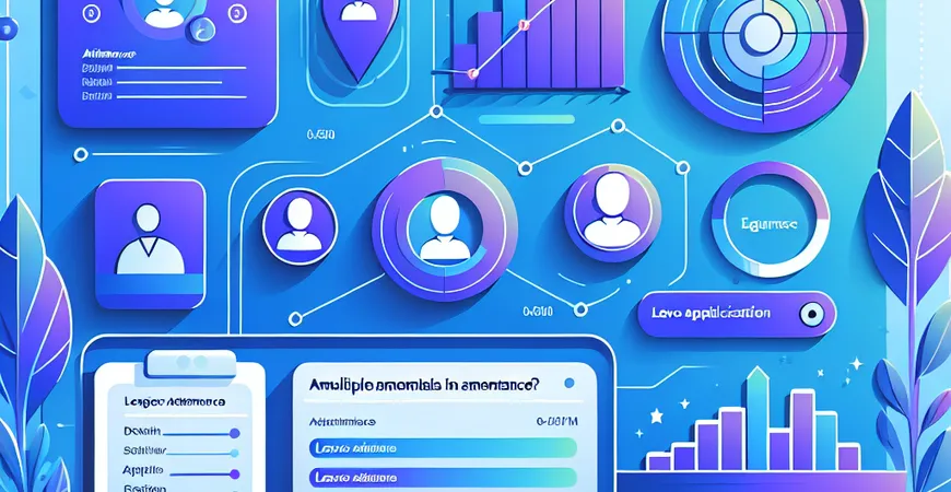  员工考勤异常多？ERP系统的定位打卡与请假流程自动关联  